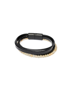 WHITE ON BLACK BRACELET