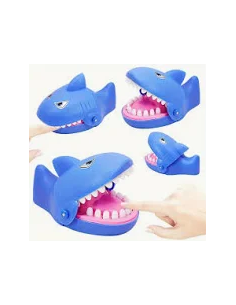 PRESS TEETH AND BITE FINGERS